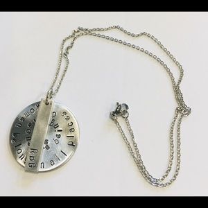 Ruth Bader Ginsberg Quote Necklace